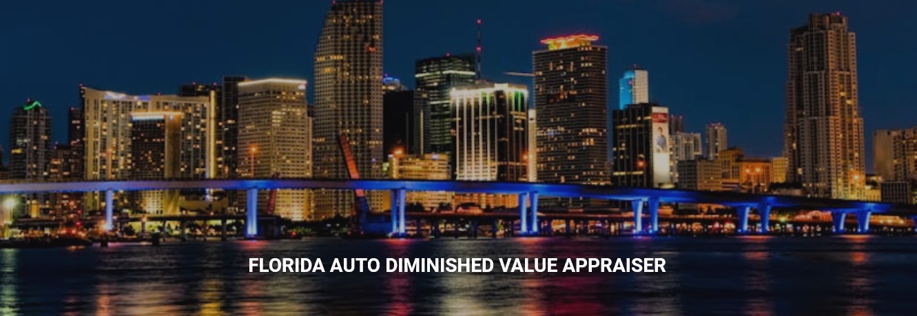 Florida auto diminished value appraiser contact@autodiminishedvalue.com 772-359-4300