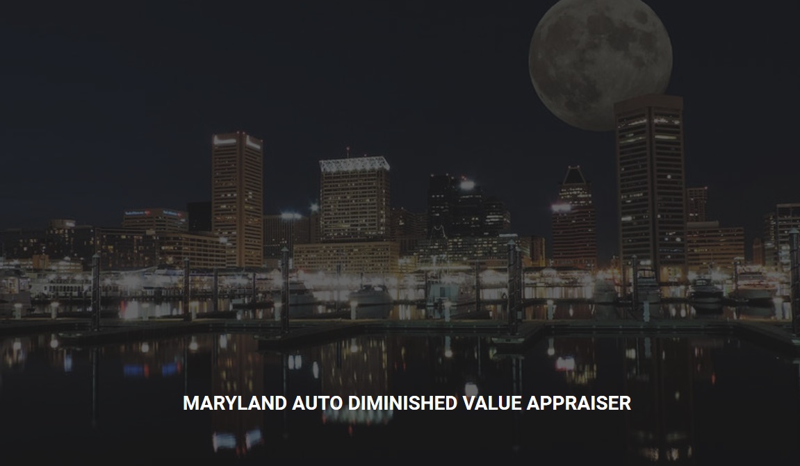 Maryland Auto Diminished Value Appraisal 772-359-4300