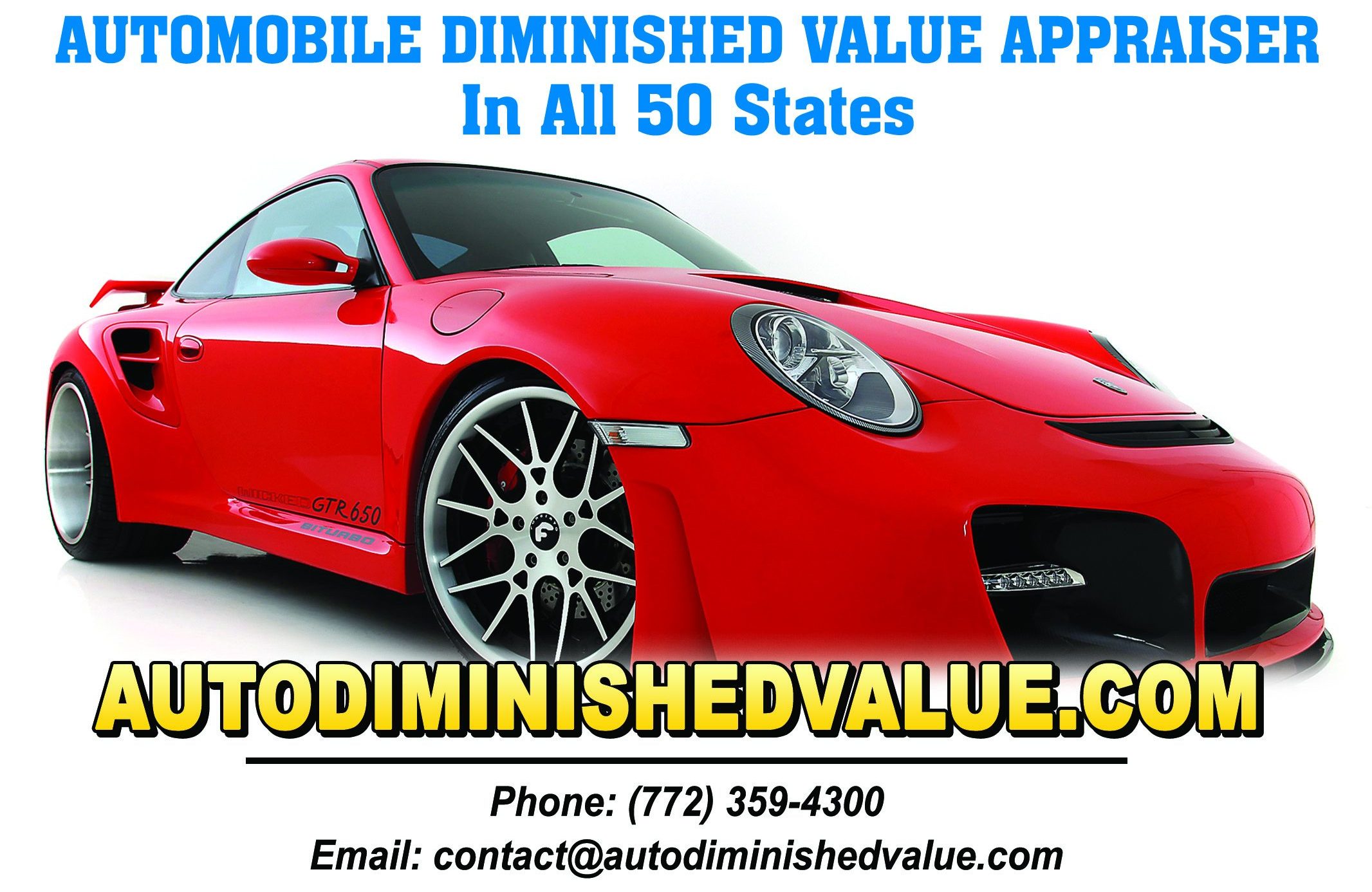 Auto Diminished Value Appraiser - Diminished Value Appraiser in all 50 ...